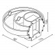 Настенный светильник Elvan GW-5809-10W-WW-Wh