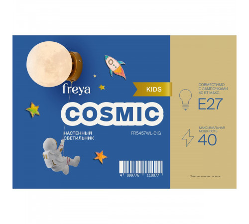 Настенный светильник Freya Cosmic FR5457WL-01G