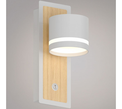 Настенный светильник Reluce 22540-0.2-01 WH+WOOD