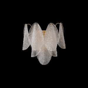 Настенный светильник Crystal Lux EMILIA AP2 BRASS
