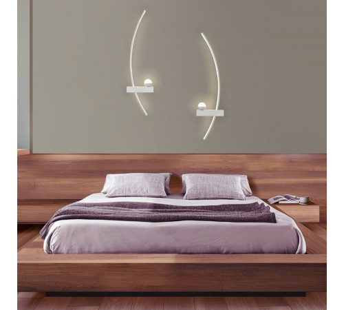 Настенный светильник Escada Ray 10220/2LED White R