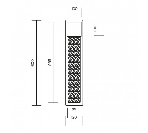 Настенный светильник Maytoni Golthic MOD474WL-L30B3K