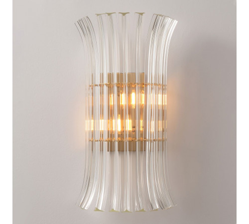Настенный светильник Crystal Lux CASCADA AP2 BRASS