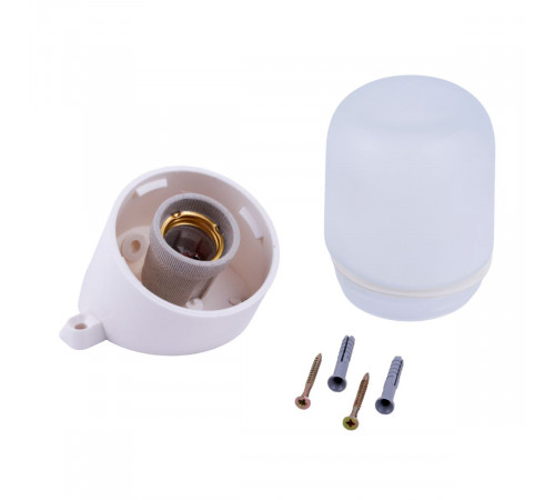 Настенный светильник термостойкий Uniel UL-00013474 UWL-K02R 60W/E27 IP65 WHITE