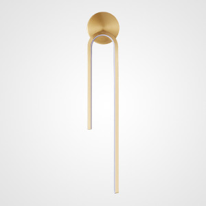 Настенный светильник Imperiumloft Wiki Wall Brass 227112-23