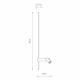 Настенный светильник Nowodvorski Easy Led Left Black 11425