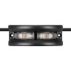 Светильник для контурной подсветки оконных проемов Arlight LGD-STRIPE-5.5W RGB-Warm3000 (Серый, 5x350 deg, 24V, DMX512) (IP65 Металл) 062123