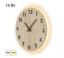 Настенный светильник с часами Citilux Mares CL246016