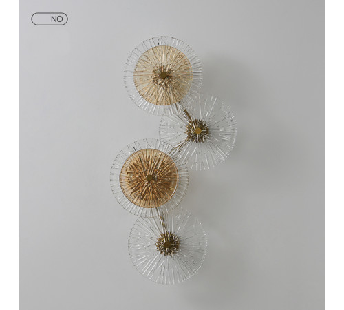 Настенный светильник Delight Collection OM2033-4 gold Настенный светильник Delight Collection OM2033-4 gold