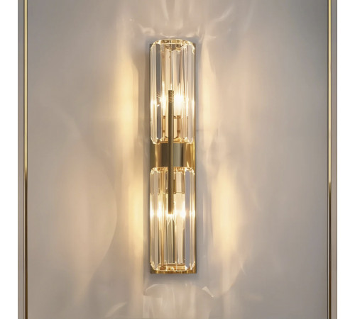 Настенный светильник Delight Collection 88183W/D500 gold/clear