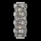 Настенный светильник Crystal Lux ROLANDO AP2 CHROME