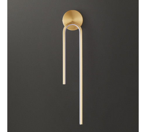 Настенный светильник Imperiumloft Wiki Wall Brass 227112-23