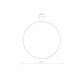 Настенный светильник Nowodvorski Ring Timber Led S Wood 11288