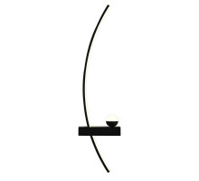 Настенный светильник Escada Ray 10220/2LED Black L