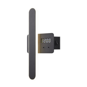 Настенный светильник с часами Freya Times FR6168WL-L11B