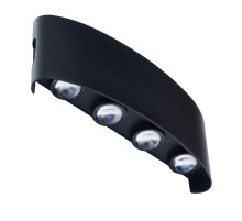 Настенный светодиодный светильник IMEX Cross IL.0014.0001-8 BK