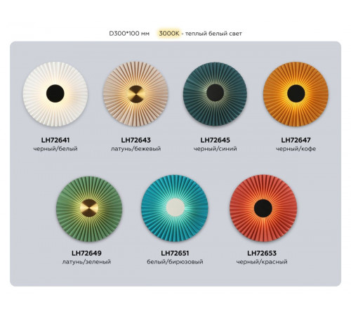 Настенный светильник Ambrella Light High Light Modern LH72653