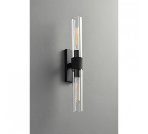 Настенный светильник Belfast Cupar 3556-2B BK