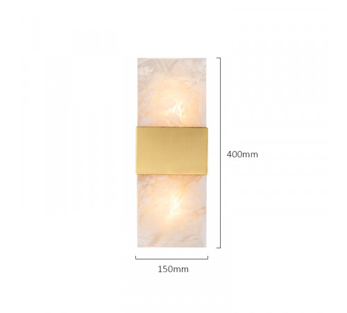 Настенный светильник Delight Collection MT1000-C brass