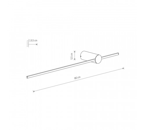 Настенный светильник Nowodvorski Saber Led Silk Olive M 11380 Настенный светильник Nowodvorski Saber Led Silk Olive M 11380