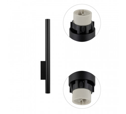 Настенный светильник Nowodvorski Fourty Wall XL Black 10759 Настенный светильник Nowodvorski Fourty Wall XL Black 10759