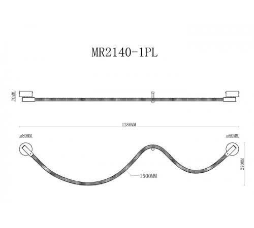 Настенный светильник Myfar Kenneth MR2140-1WL Настенный светильник Myfar Kenneth MR2140-1WL