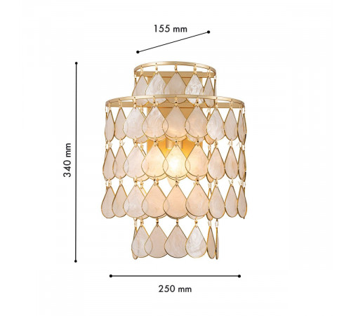 Настенный светильник Favourite Mollitia 4763-1W