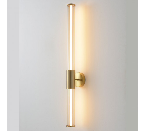 Настенный светильник Crystal Lux LINEUP AP18W LED BRASS