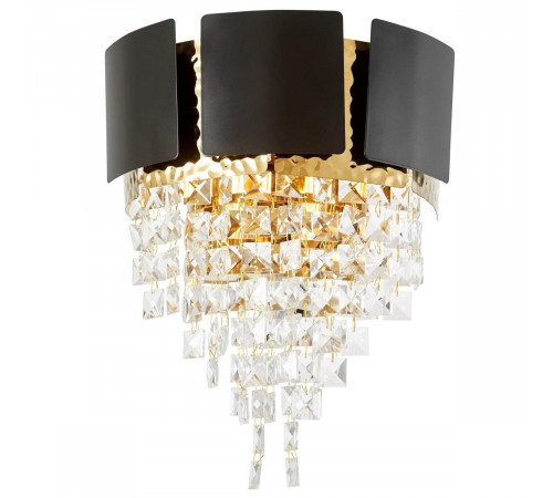 Настенный светильник Lumina Deco LDW 7045-2 BK+GD