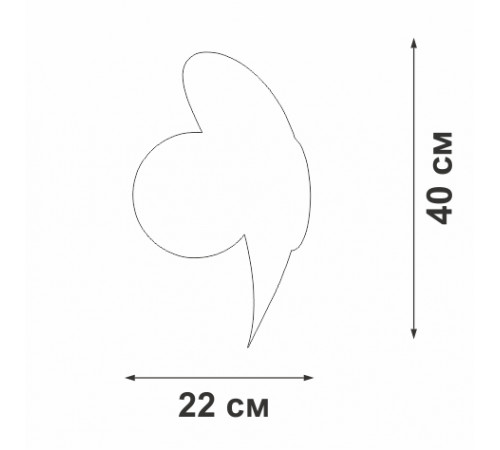 Настенный светильник Vitaluce V2731-8/1A Настенный светильник Vitaluce V2731-8/1A