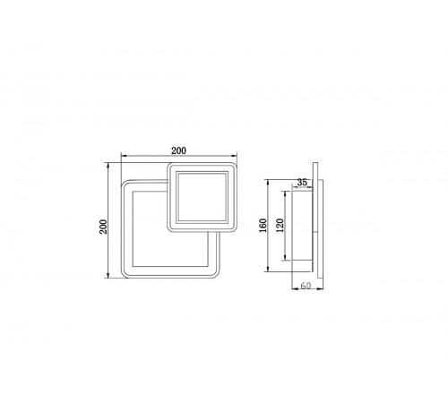 Настенный светильник Freya LED Market FR10027WL-L13B
