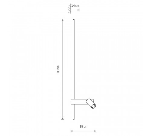 Настенный светильник Nowodvorski Easy Led Left White 11578 Настенный светильник Nowodvorski Easy Led Left White 11578