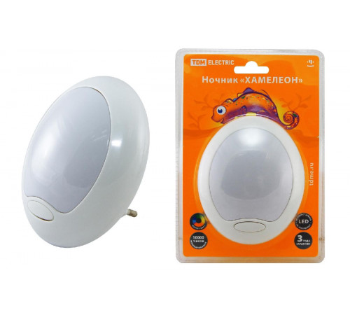 Светильник-ночник TDM Electric Хамелеон SQ0357-0005