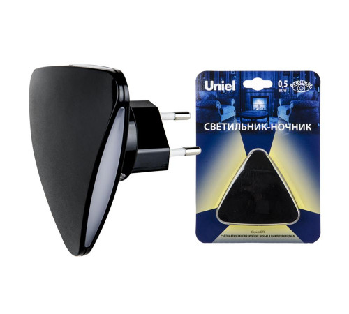 Светильник-ночник Uniel DTL-320 Треугольник/Black/Sensor UL-00007224 Светильник-ночник Uniel DTL-320 Треугольник/Black/Sensor UL-00007224