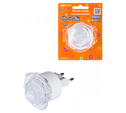 Светильник-ночник TDM Electric Роза SQ0357-0032 Светильник-ночник TDM Electric Роза SQ0357-0032