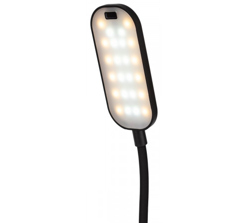 Настольная аккумуляторная лампа Эра NLED-524-6W-BK Б0068596