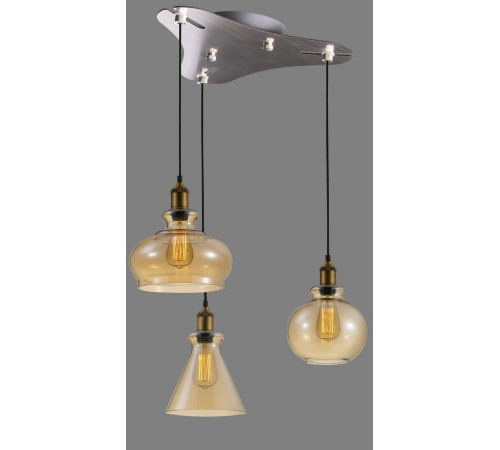 Основание для люстры Crystal Lux D260-3 Nickel
