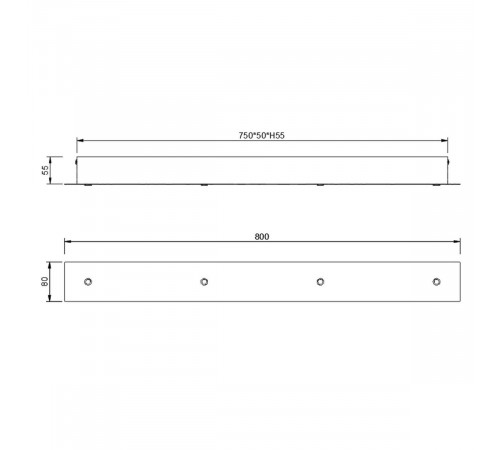 Основание потолочное 4L Mantra Modular Light Florones 9380