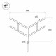 Кронштейн Arlight OXOR-SY4-3000x76-L1300 BLACK 051662