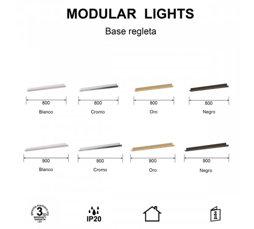 Основание потолочное 5L Mantra Modular Light Florones 9385