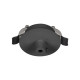 Чаша потолочная встраиваемая Arlight SPX-CANOPY-R60-C6.5 (BK) (Металл) 046019(1)