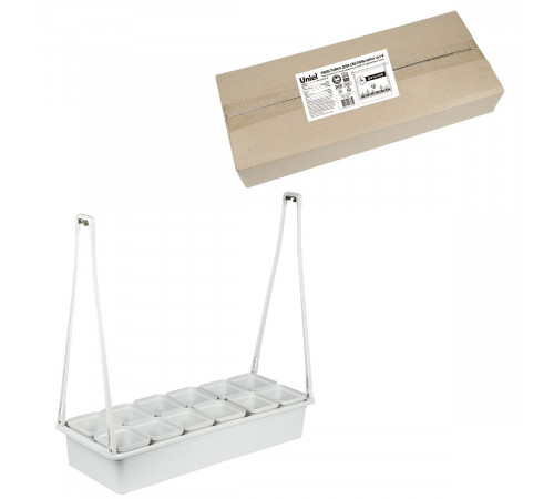 Подставка для светильника Uniel UFP-G34N WHITE 12 UL-00010756 Подставка для светильника Uniel UFP-G34N WHITE 12 UL-00010756