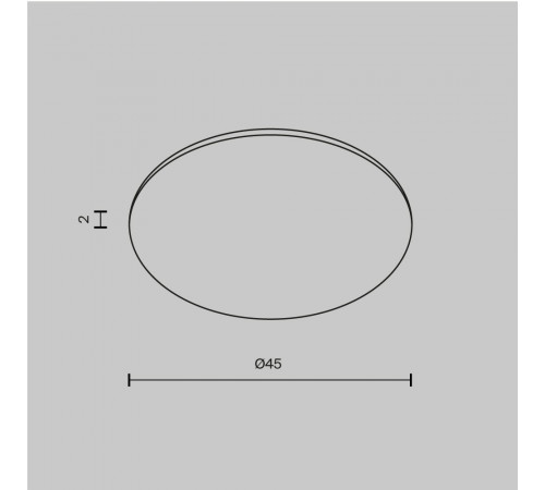 Стекло для пылевлагозащиты Maytoni Dip Glass001-D45 Стекло для пылевлагозащиты Maytoni Dip Glass001-D45