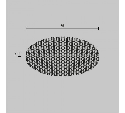 Светофильтр Maytoni Technical Focus Led HoneyComb-D75