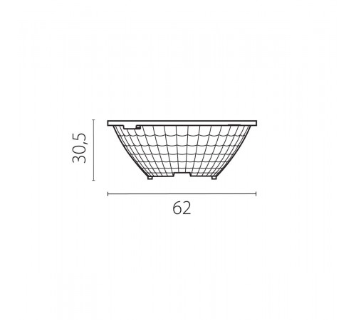 Сменная оптика 15G к 2152хх max 24W Lightstar Alta Base 215201