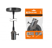 Патрон с кабелем TDM Electric Лофт SQ0335-0073
