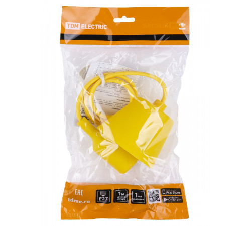 Патрон с кабелем TDM Electric SQ0335-0065