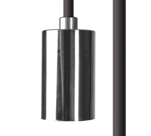 Патрон с кабелем Nowodvorski Cameleon Cable E27 Black/Chrome 8651 Патрон с кабелем Nowodvorski Cameleon Cable E27 Black/Chrome 8651
