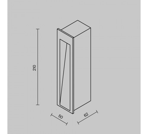 Подсветка для лестниц Maytoni Knoll O513SL-L4B3K