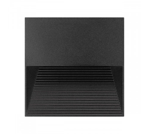 Светильник для ступеней Arlight LGD-RIBONIK-S114x114-5W Warm3000 (Черный, 50 deg, 230V) (IP65 Металл) 056713
